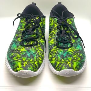 Womens New Balance Tropical Sneaker - Green & Black